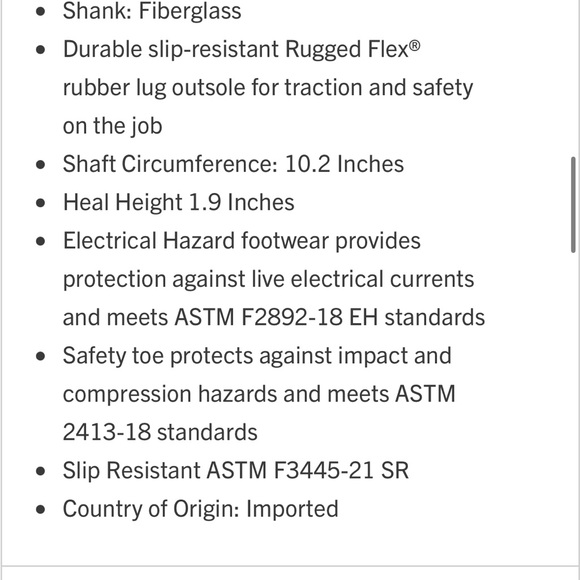 Carhartt Men's Waterproof Rugged
Flex 6" Steel Toe Work Boots - Picture 2 of 8